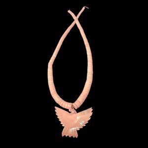 Mother of pearl bird pukka beads